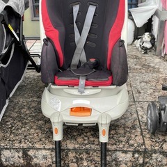 【引取限定】二人用ベビーカー　チャイルドシート　一人ベビーカー　３点セットの画像