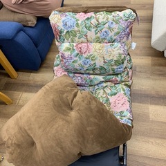 リクライニング三つ折りベット（リバーシブル）の画像