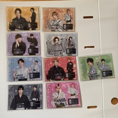 SnowMan 雑誌切り抜きカードセットの画像
