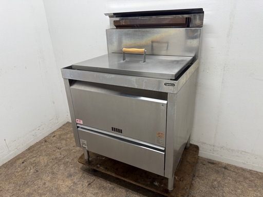 タニコー　tanico　業務用　角型うどん釜　湯がき槽　湯煎器　都市ガス　２０２１年製　厨房　TKU-75