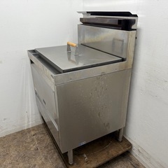 タニコー　tanico　業務用　角型うどん釜　湯がき槽　湯煎器　都市ガス　２０２１年製　厨房　TKU-75の画像