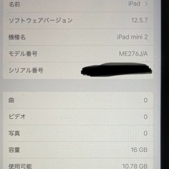 iPad mini2
の画像
