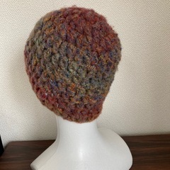 あったかオシャレビーニー あこがれグラデーション ハンドメイドかぎ針編みの画像