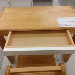 ★リユースのサカイ千葉中央店★  子供用デスク＆椅子  H50×D30×W60 クリーニング済み TC4583の画像