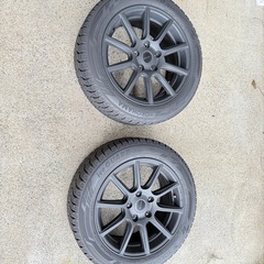 【受付終了】ミニ　クロスオーバー　R60用　スタッドレスタイヤとアルミホイールの画像