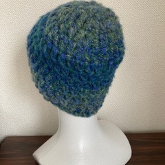 あったかオシャレビーニー あこがれグラデーション ハンドメイドかぎ針編みの画像