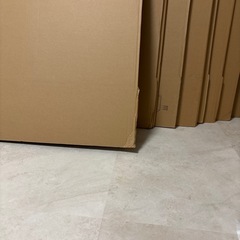 ダンボール　160サイズ　薄め　引っ越し　新品未使用の画像