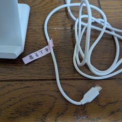 卓上充電　配線保護材　アルバムの画像