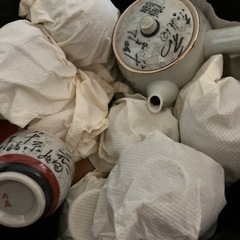急須、湯呑みセットの画像