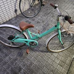 子供用自転車子供用の自転車です。の画像