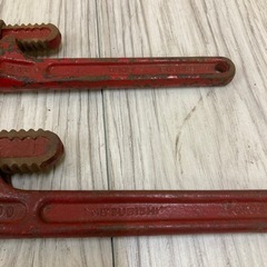 ミツビシ　パイプレンチ　HEAVY　3本セットの画像