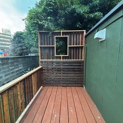 ウッドデッキ作成致します。写真追加の画像