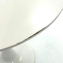ラウンドテーブル　ホワイト　80cmの画像