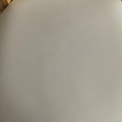 ダイニングチェア　2脚、天然木、白の画像