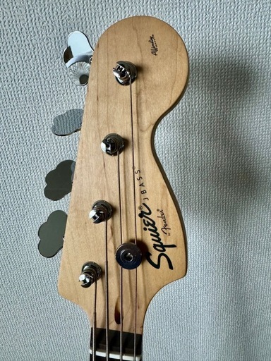 美品　スクワイヤー　ジャズベース　Squier by fender フェンダー エレキベース
