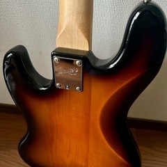 美品　スクワイヤー　ジャズベース　Squier by fender フェンダー エレキベース　ソフトケース付きの画像