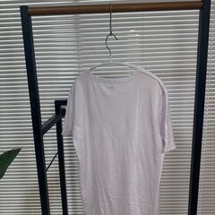 【引き取り限定】クリームソーダ柄 半袖Tシャツ ホワイト メンズM～Lサイズの画像