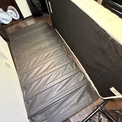 簡易シングルベッド　中古（使用期間は２ヶ月程度）の画像