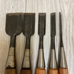 義光　ノミ　大工道具　5本セット DIYの画像