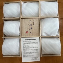 深山工房 八趣揃え 硝子小鉢：木箱入りの画像