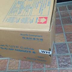 日本製線 Cat6e UTPケーブル 0.5-4P WH【市川行徳店】【店頭取引限定】【未使用】管理番号：ITRMQA99IAWTの画像
