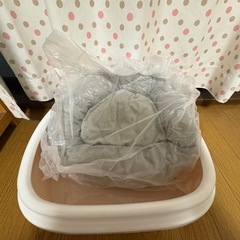 子猫用トイレ＋クッションセット⭐︎未使用の画像