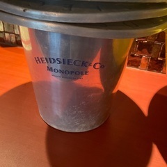 【まとめ売り】Heidsieck & Co Monopole シャンパンバケツ 大小セット 業務用/レストラン/バーの画像