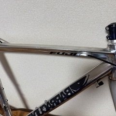 【希少】FUJI BARRACUDA ハイポリッシュ ロードバイクフレームの画像
