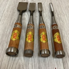 義光　ノミ　4本セット　大工道具　DIYの画像
