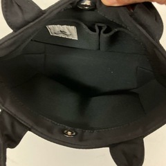 K2509-256 ACCOMMODE ミニトートバッグ ジャージ素材 中古美品の画像
