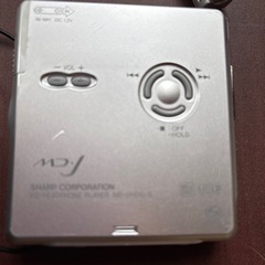 ジャンク市場　シャープMD-SY610-S ジャンクの画像