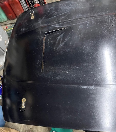 PS13・シルビア　純正ボンネット(ダクト加工有り)&純正トランク