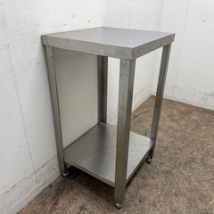 ステンレス　業務用　作業台　厨房　飲食店　W４５０ｘD４２０ｘH８００ｍｍの画像