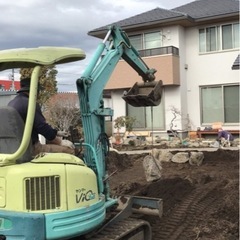稼げる‼️外構工事オペレーターの画像