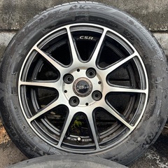 ‼️CSR Xspeed14インチ‼️ガリキズ無し‼️残溝あり‼️の画像