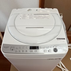 シャープ　洗濯機　風呂ポンプ付き
の画像