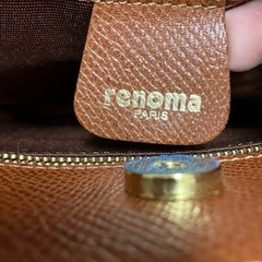 O 2509-259　 renoma PARIS sacsレザートート ハンドバッグ キズ 汚れありの画像