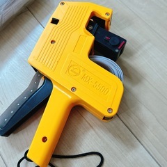 オレンジ　ラベラー　業務用ラベル　2本セット プライスタグの画像