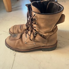 👢 AVIREX バイク用ブーツ 24cm 中古美品 9,000円 の画像
