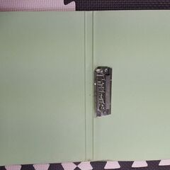 【非対面】Z式ファイル・レバーファイル2冊セット  グリーン　オレンジの画像
