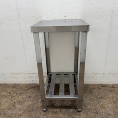 ステンレス　業務用　作業台　店舗　厨房　W３８.５０ｘD４５０ｘH８００ｍｍの画像