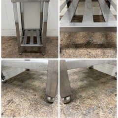 ステンレス　業務用　作業台　店舗　厨房　W３８.５０ｘD４５０ｘH８００ｍｍの画像