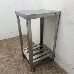ステンレス　業務用　作業台　店舗　厨房　W３８.５０ｘD４５０ｘH８００ｍｍの画像