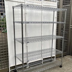 【武蔵小山店】 Luminous ルミナス スチールラック 収納ラック シルバーラック  メタルラック　スチールシェルフ　メタルシェルフ　の画像