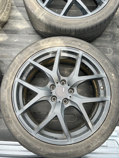 SSR GTV03 19インチ フラットブラック 8.5J +38 5穴 PCD114.3