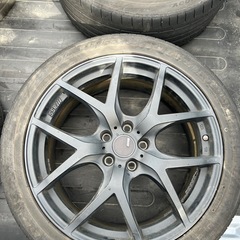 SSR GTV03 19インチ フラットブラック 8.5J +38 5穴 PCD114.3の画像