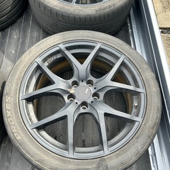 SSR GTV03 19インチ フラットブラック 8.5J +38 5穴 PCD114.3の画像