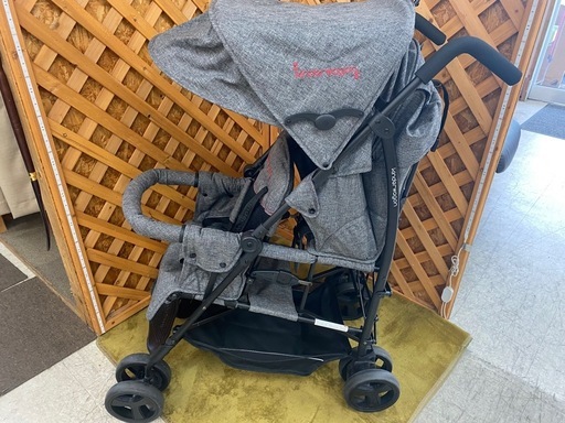 【愛品館 江戸川店】キンダーワゴン DUOシティ HOP 2023年製 2人乗りベビーカー ID:110-025681-007