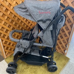 【愛品館 江戸川店】キンダーワゴン DUOシティ HOP 2023年製 2人乗りベビーカー ID:110-025681-007の画像