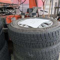 145　80　１３　アルミ　スタットレス　4本の画像